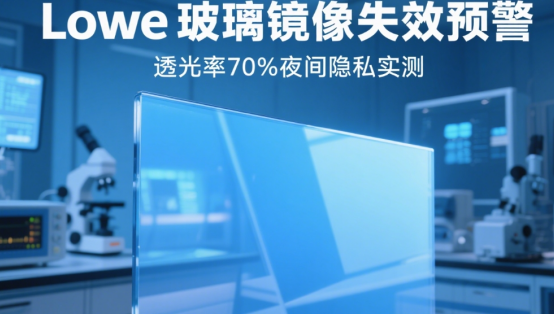 Lowe玻璃鏡像失效預(yù)警：透光率70%夜間隱私實(shí)測(cè)