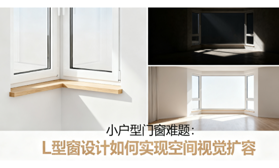 小戶型門窗難題：L型窗設計如何實現空間視覺擴容